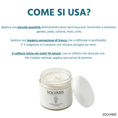Solvaris — Un sollievo immediato dai dolori e fastidi neuropatici