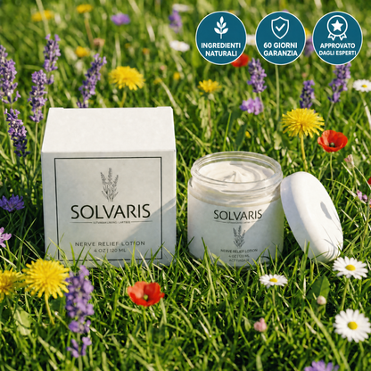Solvaris — Finalmente sollievo immediato da bruciore, formicolio e scosse dalla prima sera.